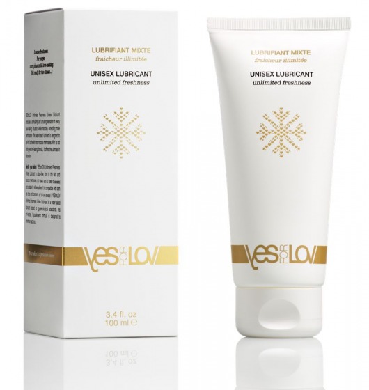Лубрикант на водной основе с охлаждающим эффектом Unlimited Freshness Unisex Lubricant - 100 мл. - YESforLOV - купить с доставкой в Шахтах