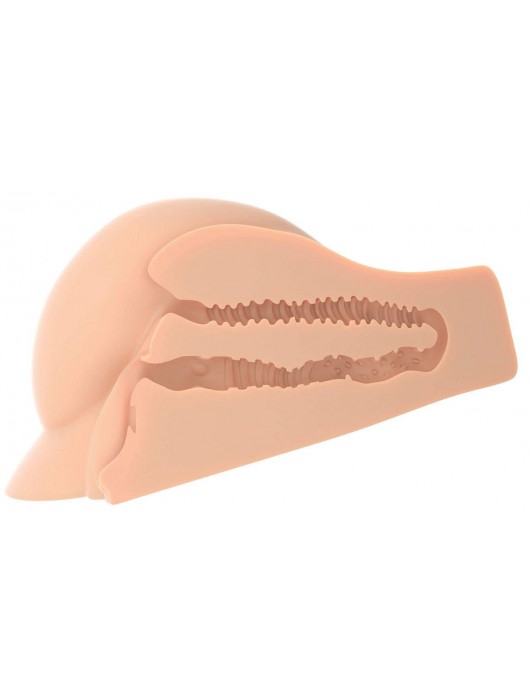 Телесный мастурбатор-полуторс Perfect Ass Masturbator - Pipedream - в Шахтах купить с доставкой