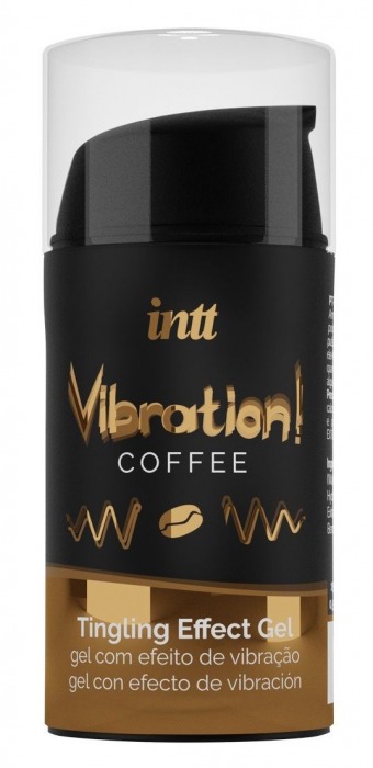 Жидкий интимный гель с эффектом вибрации Vibration! Coffee - 15 мл. - INTT - купить с доставкой в Шахтах