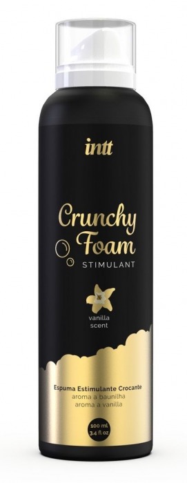 Пенка для массажа Crunchy Foam Stimulant Vanilla - 100 мл. - INTT - купить с доставкой в Шахтах