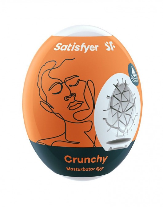 Мастурбатор-яйцо Satisfyer Crunchy Mini Masturbator - Satisfyer - в Шахтах купить с доставкой