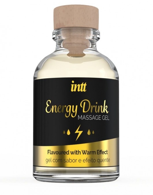 Массажный гель с согревающим эффектом Energy Drink - 30 мл. - INTT - купить с доставкой в Шахтах