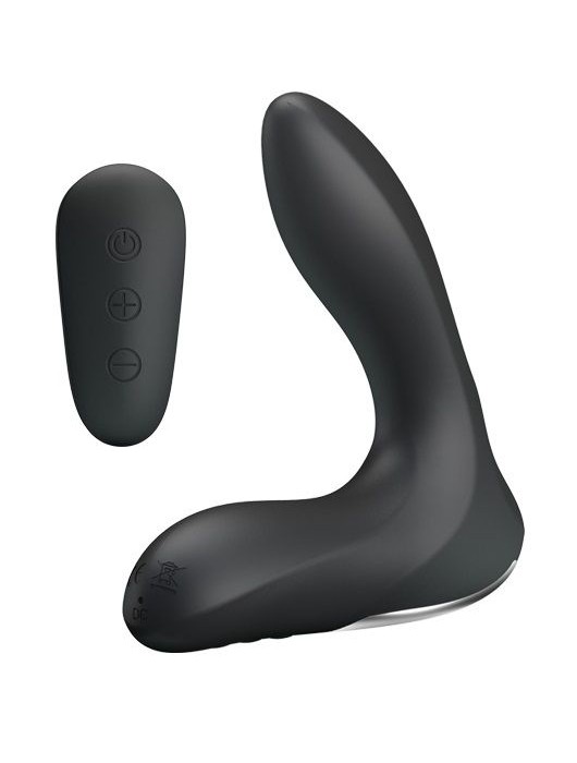 Массажер простаты Nasreddin с функцией расширения и пультом ДУ - 13,5 см. - Baile - в Шахтах купить с доставкой