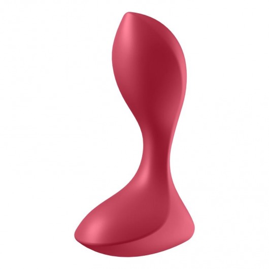 Красный вибромассажёр простаты Satisfyer Backdoor Lover - 14 см. - Satisfyer - в Шахтах купить с доставкой