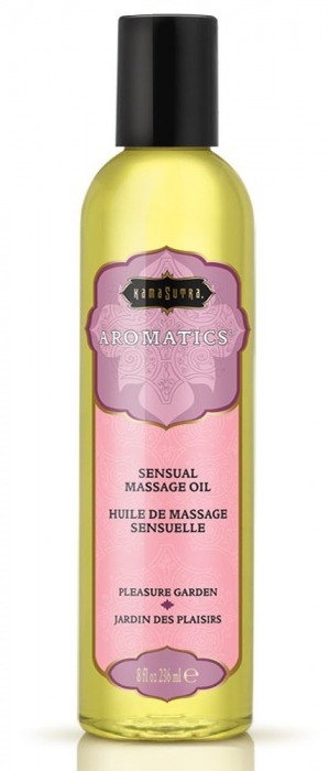 Массажное масло с цветочным ароматом Pleasure Garden - 236 мл. - Kama Sutra - купить с доставкой в Шахтах