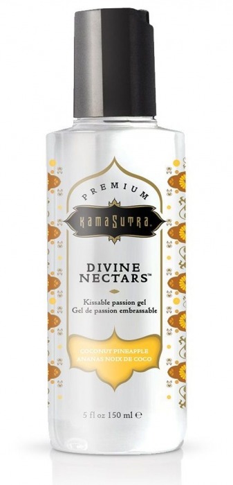 Гель-лубрикант на водной основе Divine Nectars Vanilla с ароматом ванили - 150 мл. - Kama Sutra - купить с доставкой в Шахтах