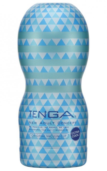 Мастурбатор с охлаждающей смазкой TENGA Original Vacuum Cup Extra Cool - Tenga - в Шахтах купить с доставкой