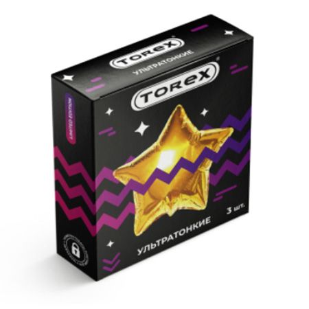 Презервативы Torex Party  Ультратонкие  - 3 шт. - Torex - купить с доставкой в Шахтах