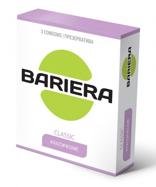 Классические презервативы Bariera Classic - 3 шт. - Bariera - купить с доставкой в Шахтах