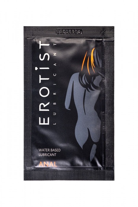 Пробник лубриканта на водной основе Erotist Anal - 4 мл. - Erotist Lubricants - купить с доставкой в Шахтах