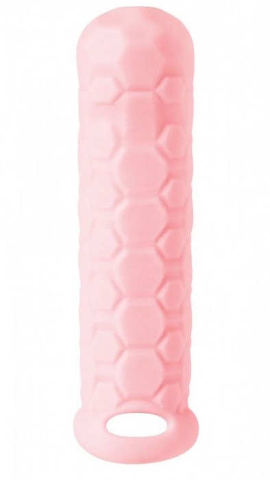 Розовый фаллоудлинитель Homme Long - 15,5 см. - Lola Games - в Шахтах купить с доставкой