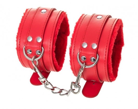 Красные оковы Anonymo из искусственной кожи - ToyFa - купить с доставкой в Шахтах