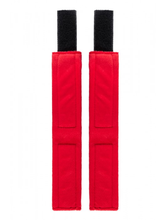 Красно-черные велюровые оковы Anonymo - ToyFa - купить с доставкой в Шахтах