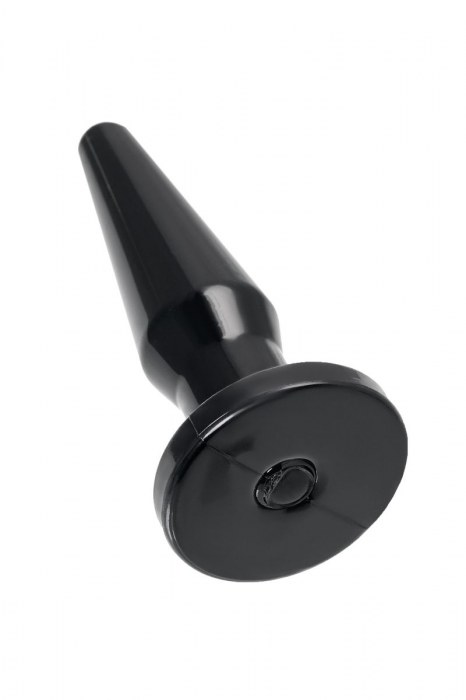 Черная анальная втулка Gemini α - 12 см. - POPO Pleasure