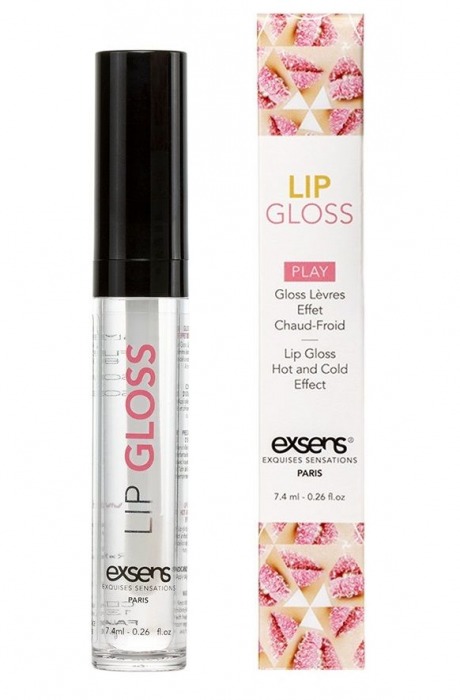 Блеск для губ Lip Gloss Strawberry с ароматом клубники - 7 мл. - Exsens - купить с доставкой в Шахтах