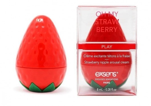 Крем для стимуляции сосков Oh My Strawberry - 8 мл. - Exsens - купить с доставкой в Шахтах