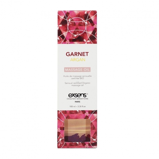 Органическое массажное масло GARNET ARGAN - 100 мл. - Exsens - купить с доставкой в Шахтах