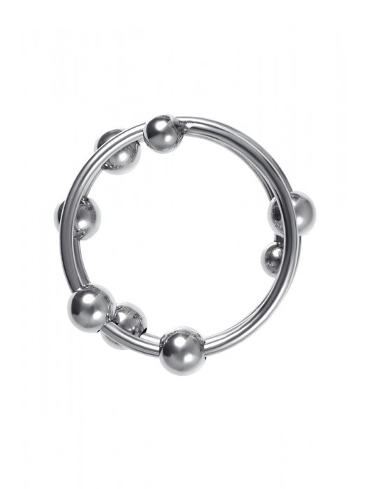 Большое металлическое кольцо под головку пениса - ToyFa - купить с доставкой в Шахтах