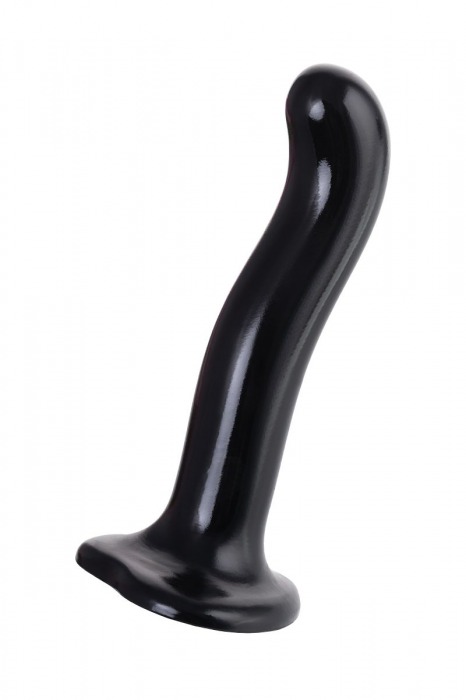 Черный стимулятор для пар P G-Spot Dildo Size L - 19 см. - Strap-on-me - в Шахтах купить с доставкой