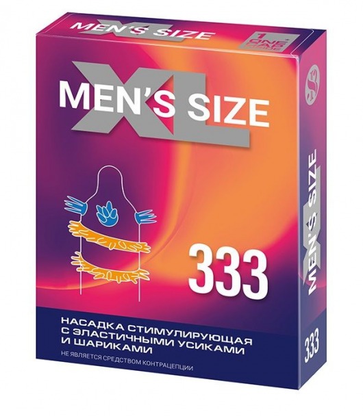 Стимулирующая насадка на пенис MEN SIZE 333 - Sitabella - в Шахтах купить с доставкой