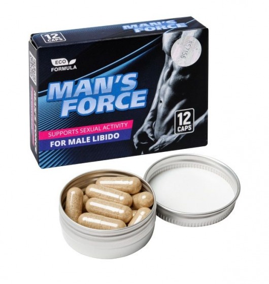 Пищевой концентрат для мужчин MANS FORCE  - 12 капсул - Sitabella - купить с доставкой в Шахтах