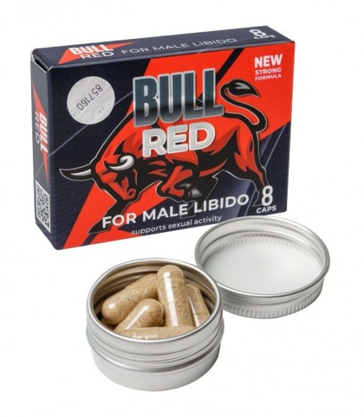 Пищевой концентрат для мужчин BULL RED - 8 капсул - Sitabella - купить с доставкой в Шахтах