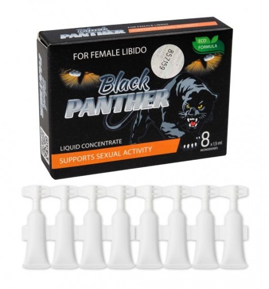Пищевой концентрат для женщин BLACK PANTER - 8 монодоз (по 1,5 мл.) - Sitabella - купить с доставкой в Шахтах