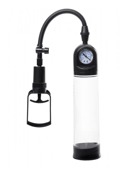 Прозрачная механическая помпа Helmer с манометром - Sexus - в Шахтах купить с доставкой