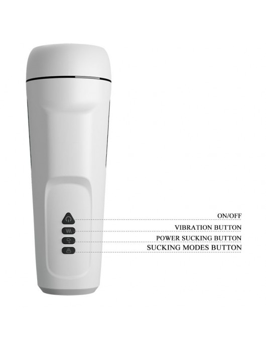 Вибромастурбатор Sienna с функцией всасывания - Baile - в Шахтах купить с доставкой