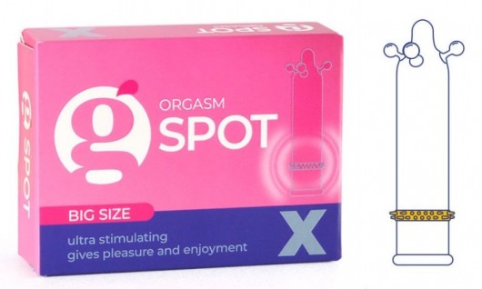 Стимулирующая насадка G-Spot X Big size - Sitabella - купить с доставкой в Шахтах