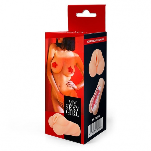 Мягкий реалистичный мастурбатор-вагина - Bior toys - в Шахтах купить с доставкой