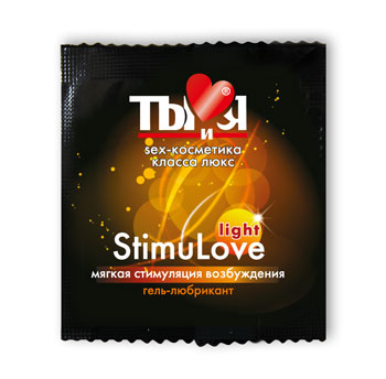 Разогревающий гель-лубрикант Stimulove Light в одноразовой упаковке - 4 гр. - Биоритм - купить с доставкой в Шахтах