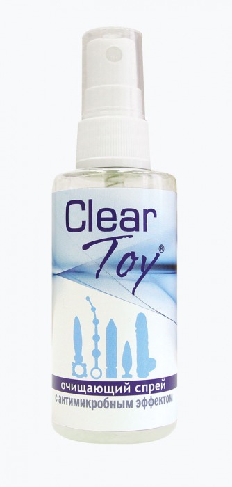 Очищающий спрей Clear Toy с антимикробным эффектом - 100 мл. - Биоритм - купить с доставкой в Шахтах