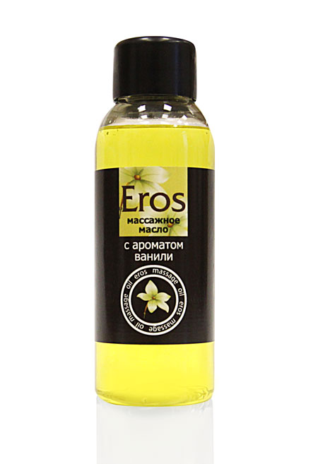 Массажное масло Eros sweet с ароматом ванили - 50 мл. - Биоритм - купить с доставкой в Шахтах