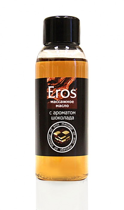 Масло массажное Eros tasty с ароматом шоколада - 50 мл. - Биоритм - купить с доставкой в Шахтах