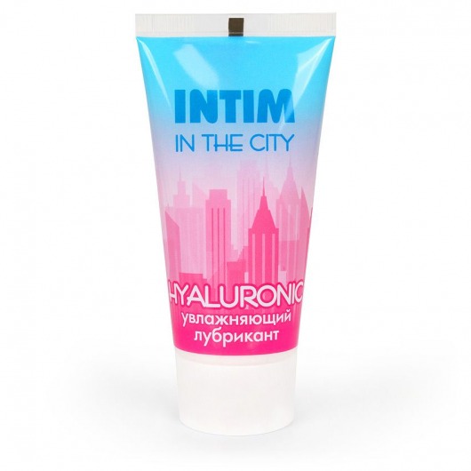 Увлажняющий лубрикант на водной основе Intim in the city Hyaluronic - 60 гр. - Биоритм - купить с доставкой в Шахтах