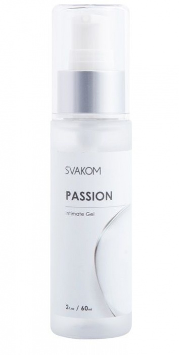 Смазка на водной основе Passion Intimate Gel - 60 мл. - Svakom - купить с доставкой в Шахтах