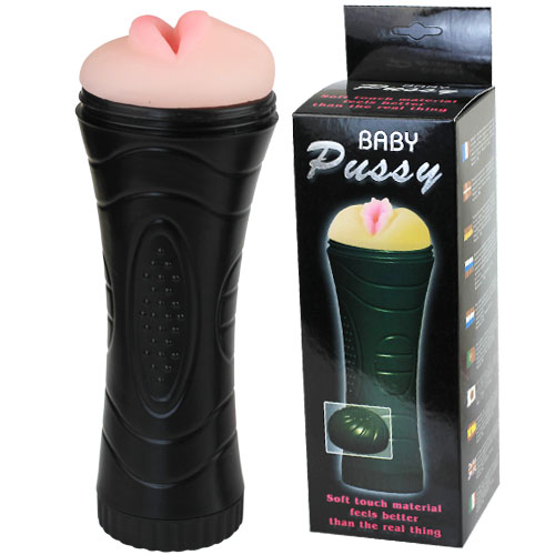 Мастурбатор-ротик  Baby Pussy в колбе без вибрации - Baile - в Шахтах купить с доставкой