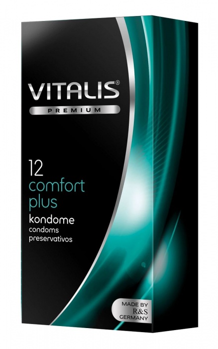 Контурные презервативы VITALIS PREMIUM comfort plus - 12 шт. - Vitalis - купить с доставкой в Шахтах
