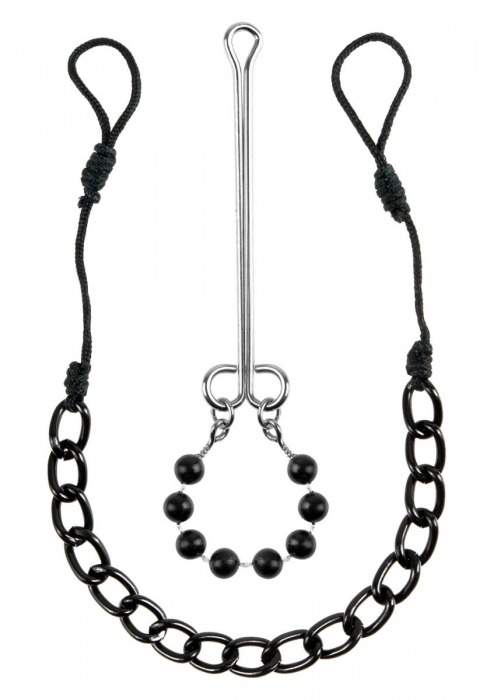 Интимные украшения с бусинами NIPPLE   CLIT JEWELRY - Pipedream - купить с доставкой в Шахтах