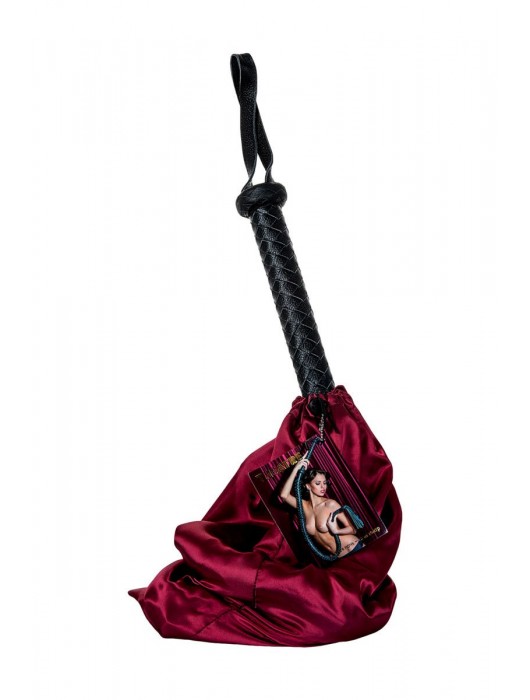 Длинный кожаный кнут с хлопушками на конце - ToyFa - купить с доставкой в Шахтах