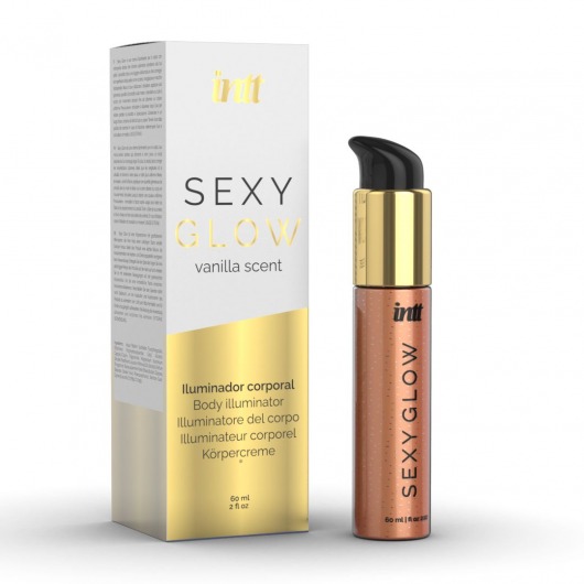 Лосьон-крем для тела с блестками Sexy Glow - 60 мл. -  - Магазин феромонов в Шахтах