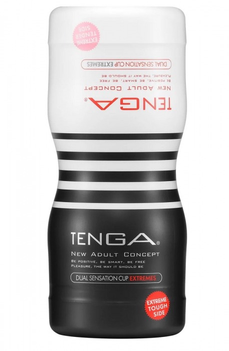 Мастурбатор Dual Sensation Cup Extremes - Tenga - в Шахтах купить с доставкой