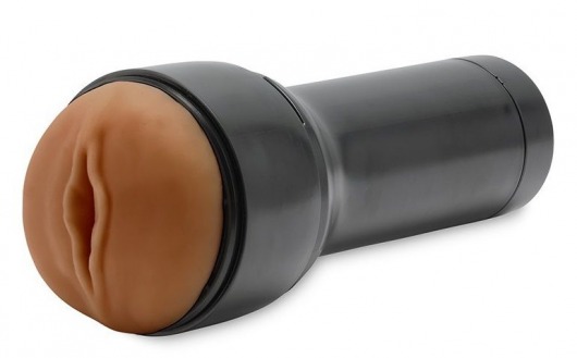 Коричневый мастурбатор-вагина Feel Stroker - Kiiroo - в Шахтах купить с доставкой
