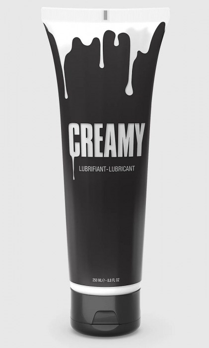 Смазка на водной основе Creamy с консистенцией спермы - 250 мл. - Strap-on-me - купить с доставкой в Шахтах