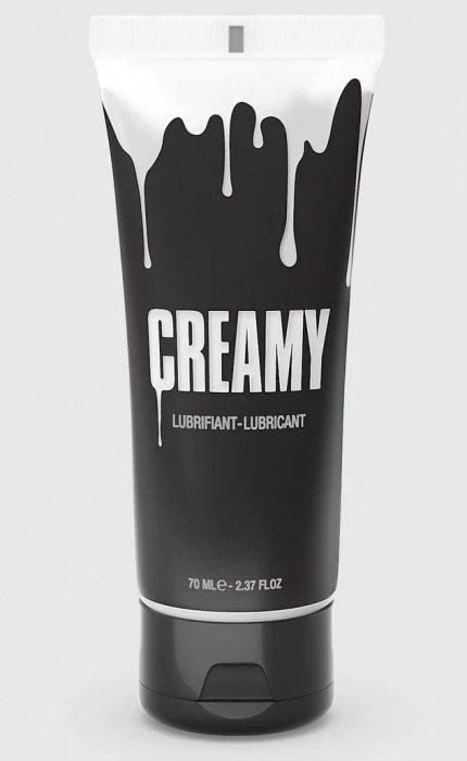 Смазка на водной основе Creamy с консистенцией спермы - 70 мл. - Strap-on-me - купить с доставкой в Шахтах