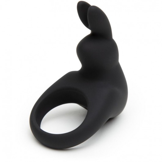 Черное эрекционное виброкольцо Happy Rabbit Rechargeable Rabbit Cock Ring - Happy Rabbit - в Шахтах купить с доставкой