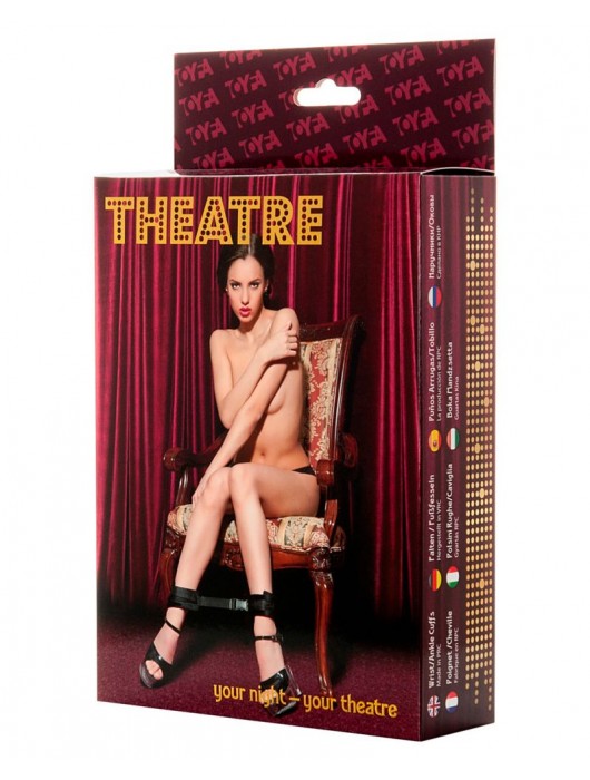 Мягкие оковы для фиксации ног или рук - ToyFa - купить с доставкой в Шахтах