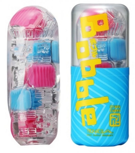 Мастурбатор Tenga Bobble Crazy Cubes - Tenga - в Шахтах купить с доставкой