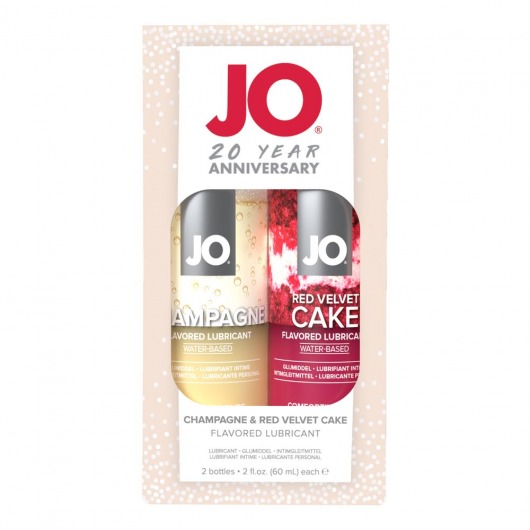 Подарочный набор из 2 лубрикантов Limited Edition 20 Year Anniversary Set - System JO - купить с доставкой в Шахтах